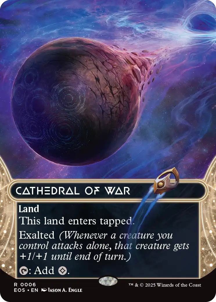Cathedral of War [6] [Borderless] [Edge of Eternities: Stellar Sights] [Non-Foil]