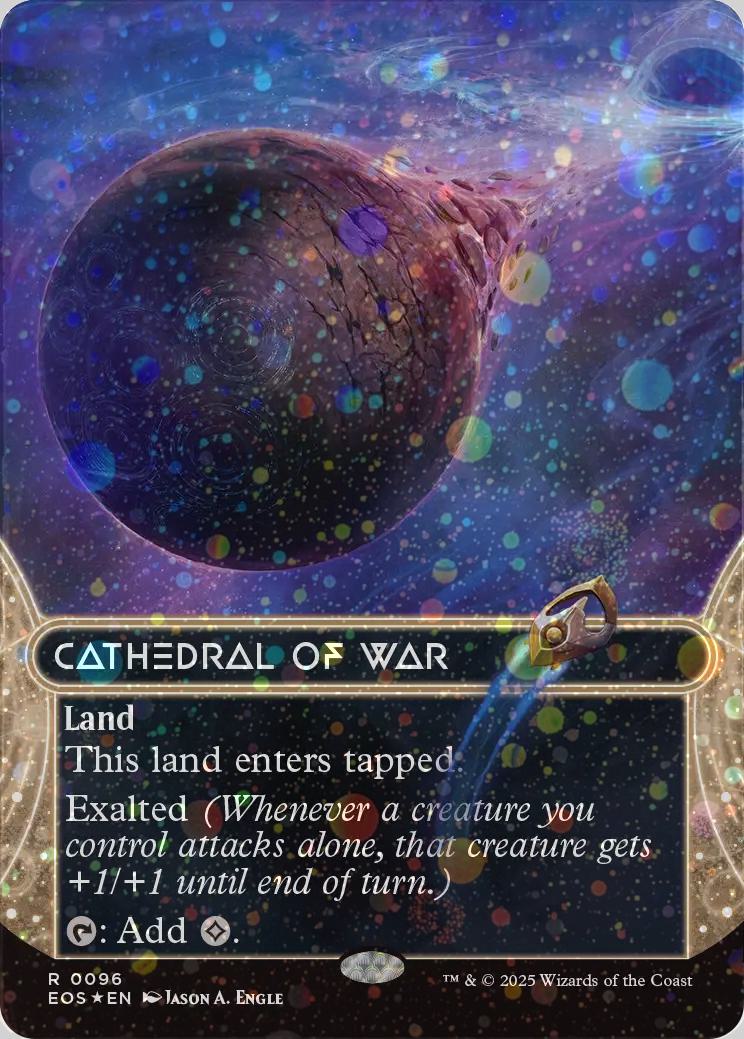 Cathedral of War [96] [Borderless] [Edge of Eternities: Stellar Sights] [Galaxy Foil]