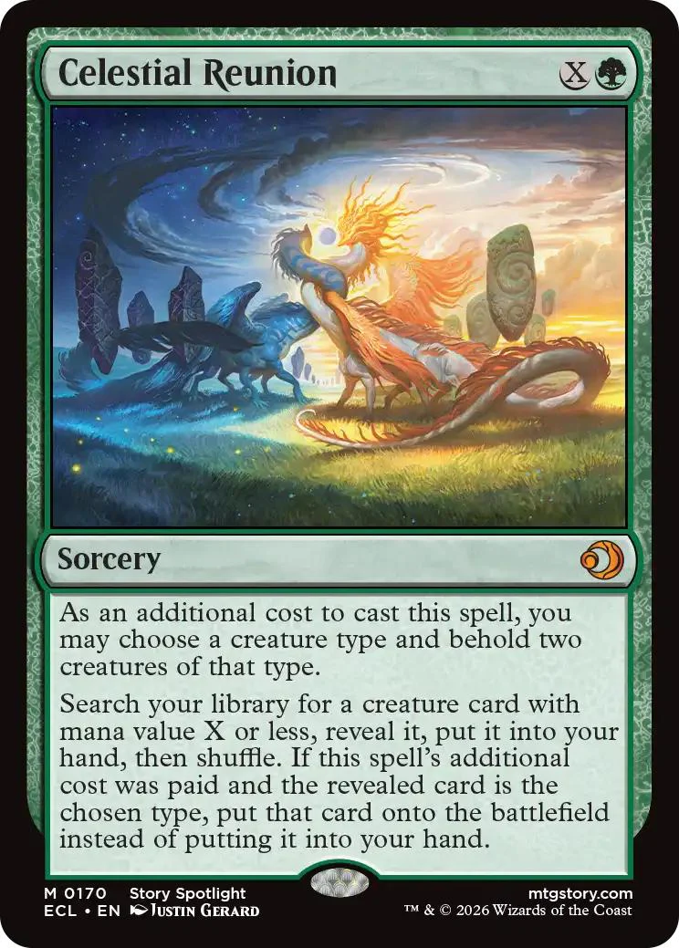 Celestial Reunion [170] [Lorwyn Eclipsed] [Non-Foil]