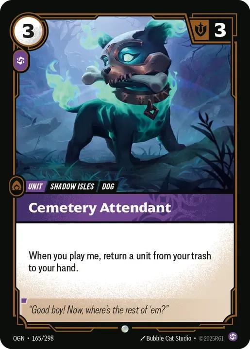 Cemetery Attendant - 165/298 [Origins] [Non-Foil]