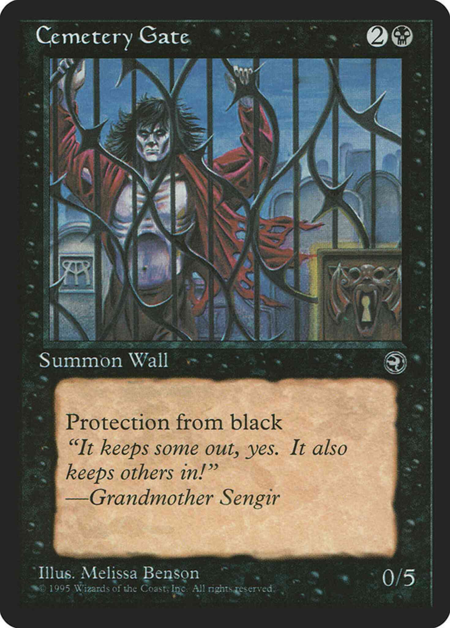 Cemetery Gate [44a] [Vampire] [Homelands] [Non-Foil]