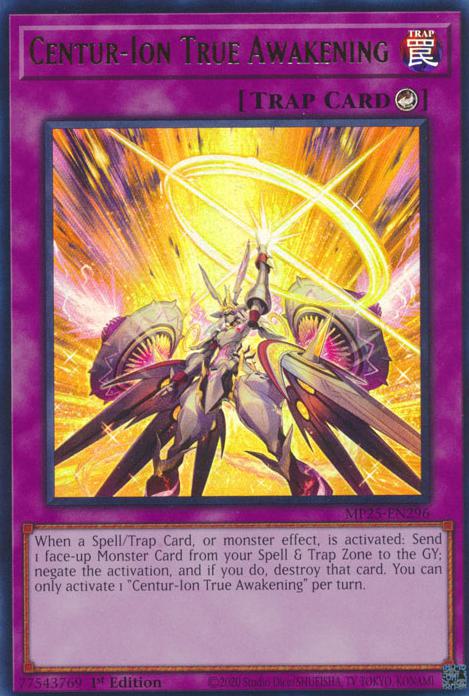 Centur-Ion True Awakening - MP25-EN296 - Ultra Rare - 1st Edition