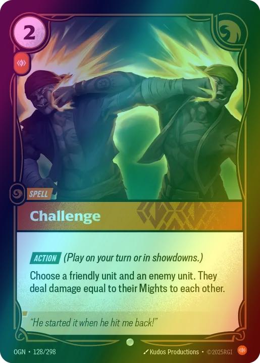 Challenge - 128/298 [Origins] [Foil]