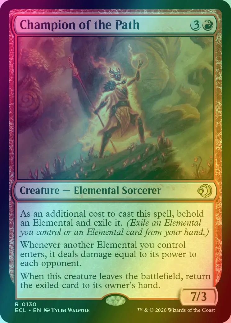 Champion of the Path [130] [Lorwyn Eclipsed] [Foil]