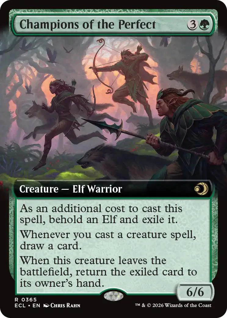 Champions of the Perfect [365] [Extended Art] [Lorwyn Eclipsed] [Non-Foil]