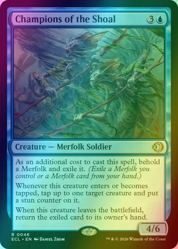 Champions of the Shoal [46] [Lorwyn Eclipsed] [Foil]