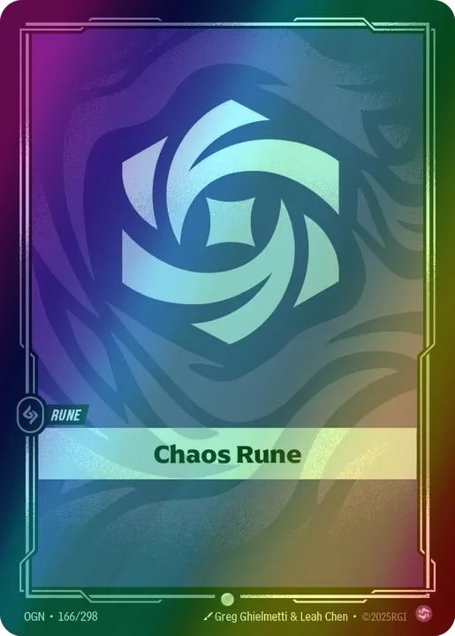 Chaos Rune - 166/298 [Origins] [Foil]