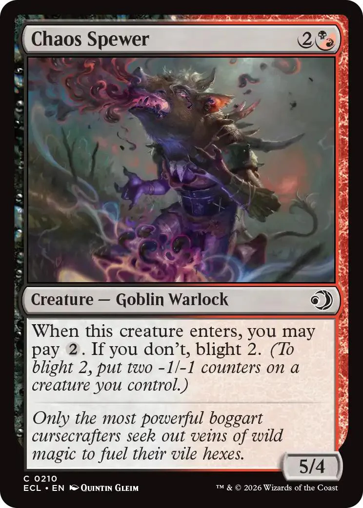 Chaos Spewer [210] [Lorwyn Eclipsed] [Non-Foil]
