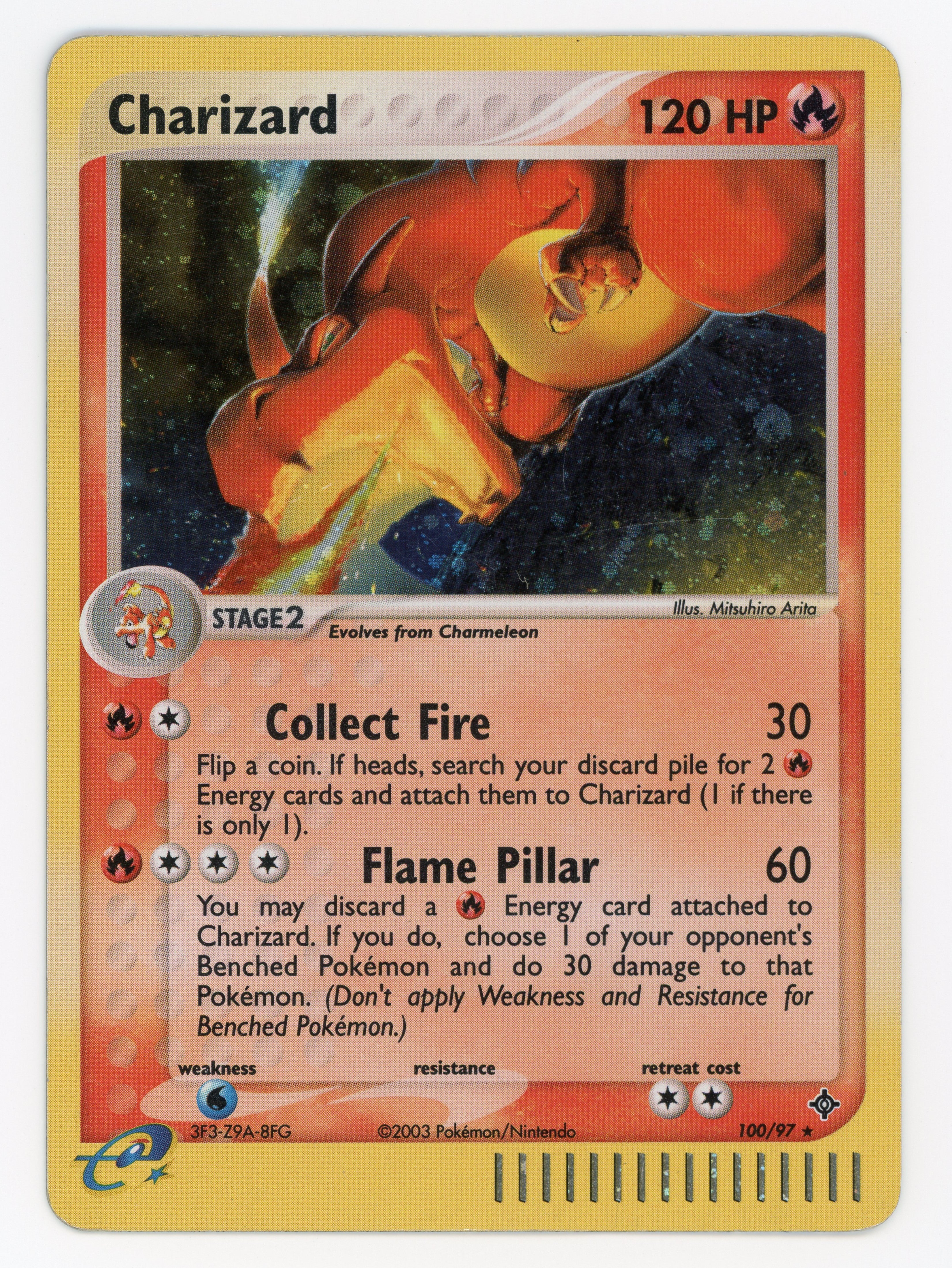Charizard - 100/97 - Rare Holo - Holo - Scan 13613