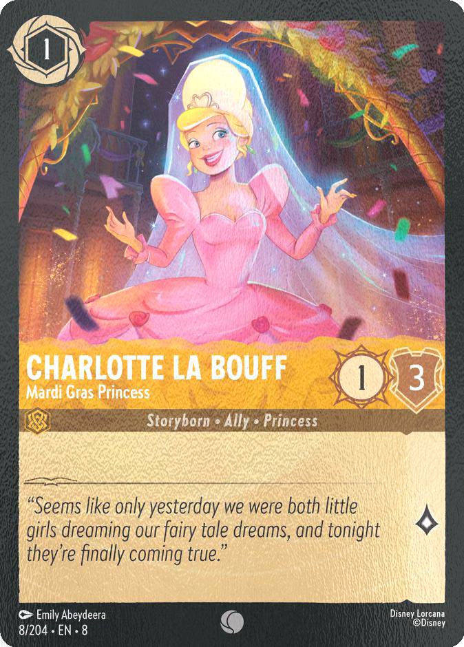Charlotte La Bouff - Madri Gras Princess - 8/204 [Reign of Jafar] [Cold Foil]