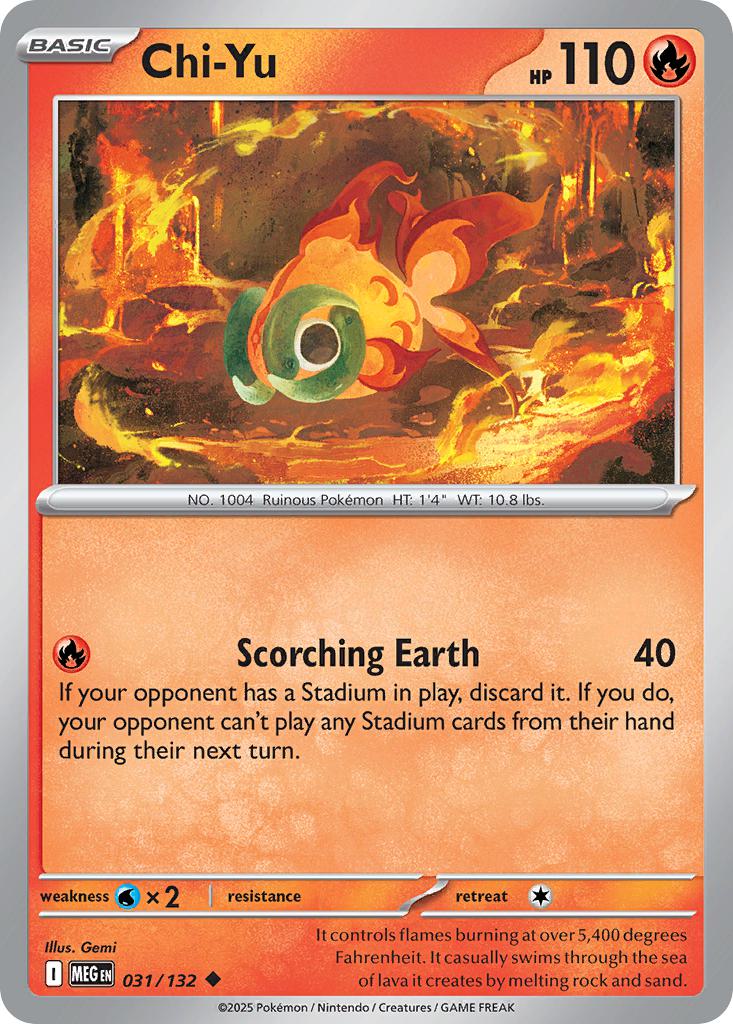 Chi-Yu - 031/132 - Uncommon [me01-031] [Non-Holo]