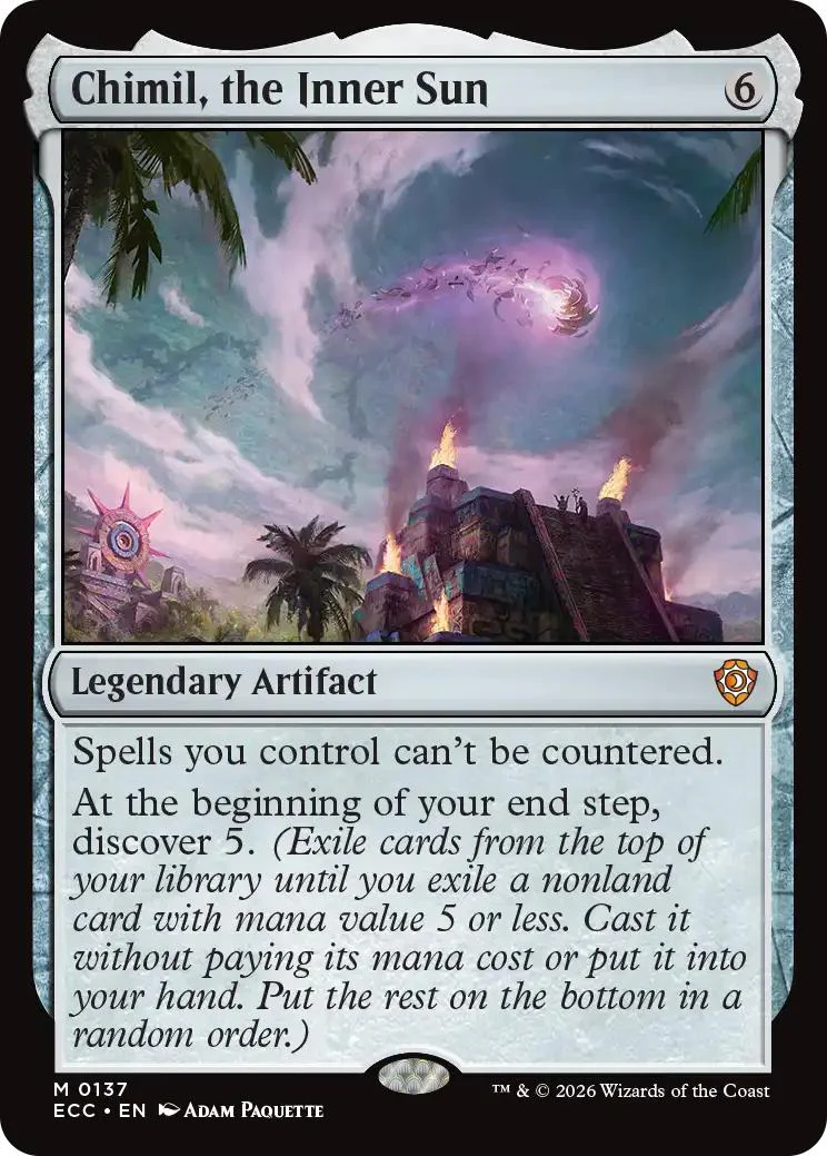 Chimil, the Inner Sun [137] [Lorwyn Eclipsed: Commander] [Non-Foil]