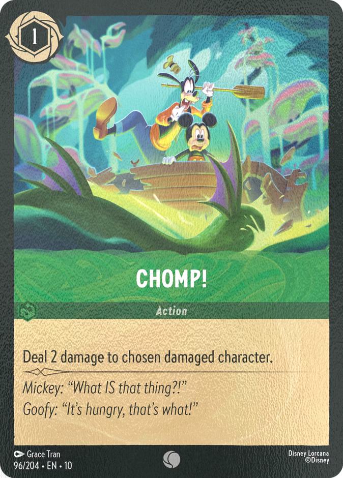 Chomp! - 96/204 [Whispers in the Well] [Cold Foil]