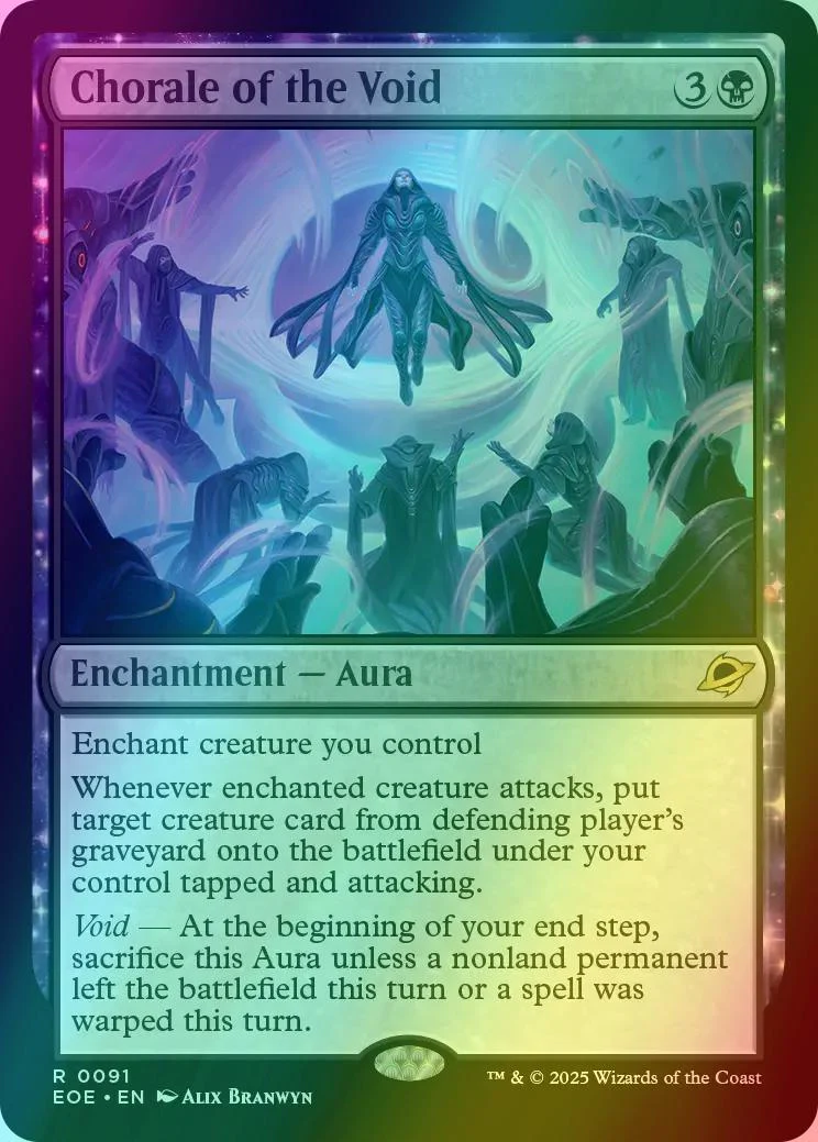 Chorale of the Void [91] [Edge of Eternities] [Foil]