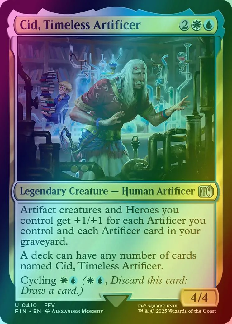 Cid, Timeless Artificer [410] [FFV] [FINAL FANTASY] [Foil]