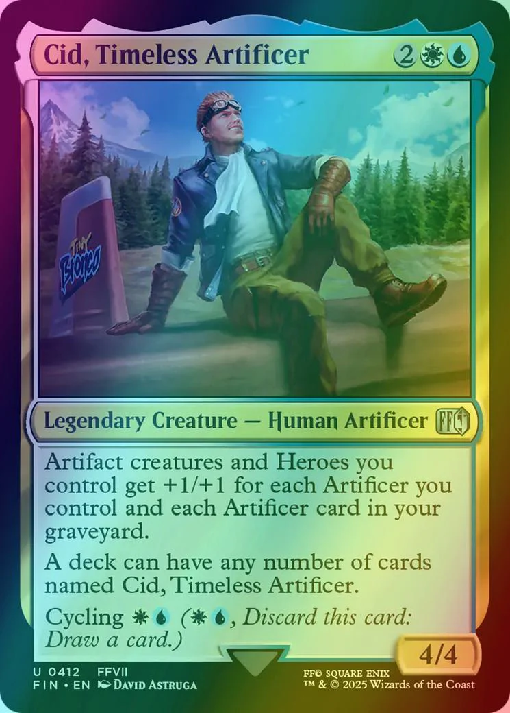 Cid, Timeless Artificer [412] [FFVII] [FINAL FANTASY] [Foil]