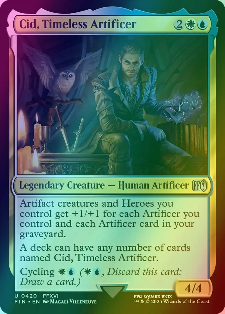 Cid, Timeless Artificer [420] [FFXVI] [FINAL FANTASY] [Foil]