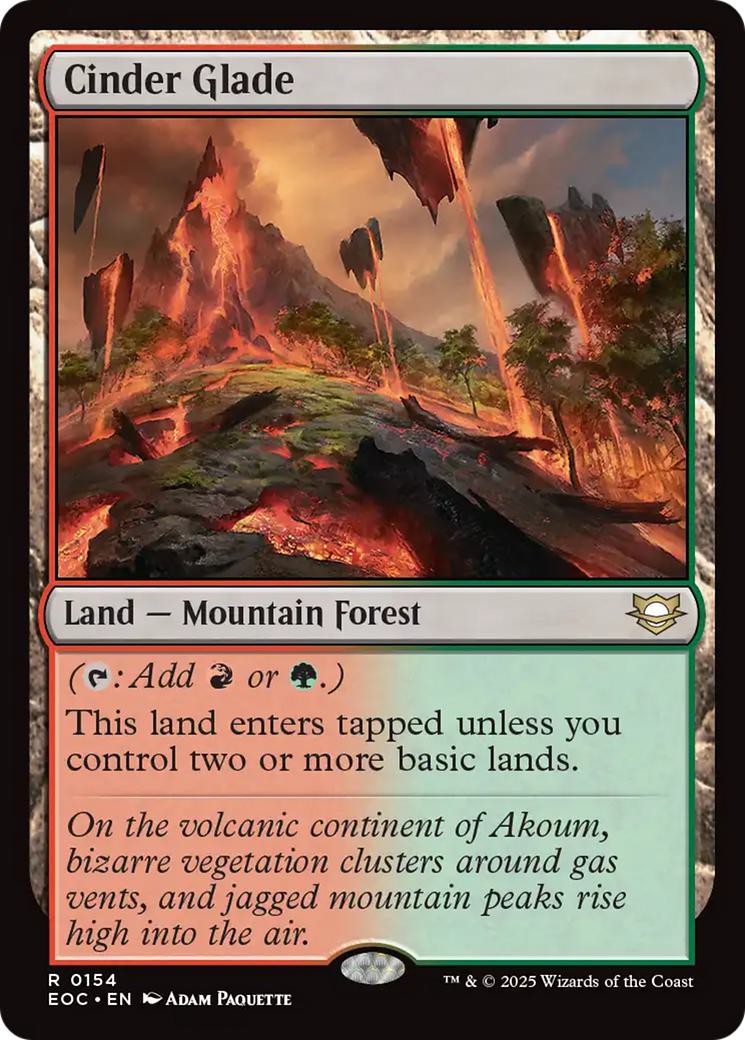Cinder Glade [154] [Edge of Eternities: Commander] [Non-Foil]