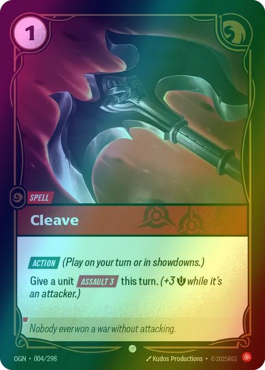Cleave - 004/298 [Origins] [Foil]