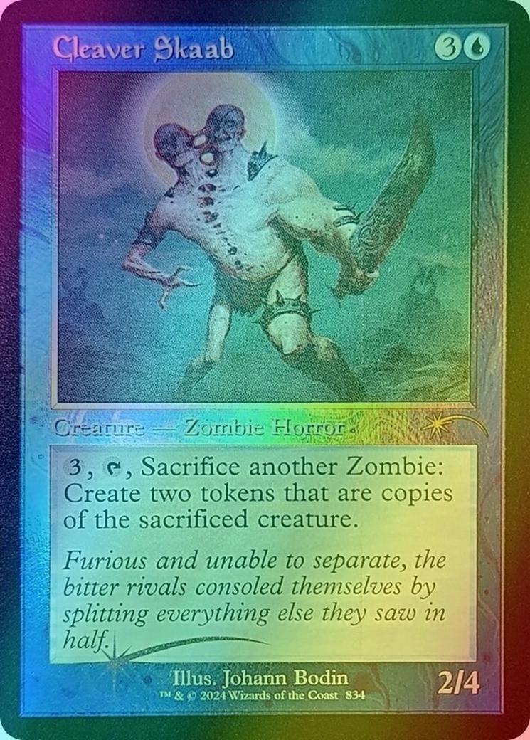 Cleaver Skaab [0834] [Retro Frame] [Johann Bodin] [Secret Lair Drop] [Foil]