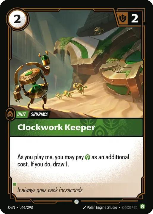 Clockwork Keeper - 044/298 [Origins] [Non-Foil]