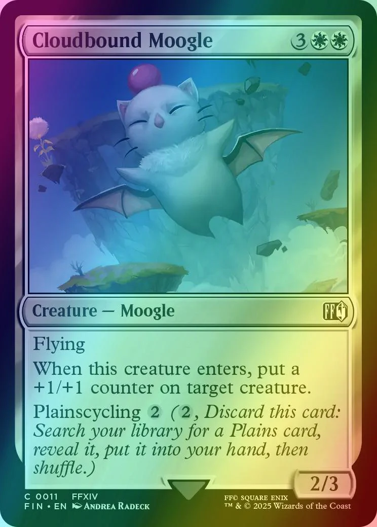 Cloudbound Moogle [11] [FINAL FANTASY] [Foil]