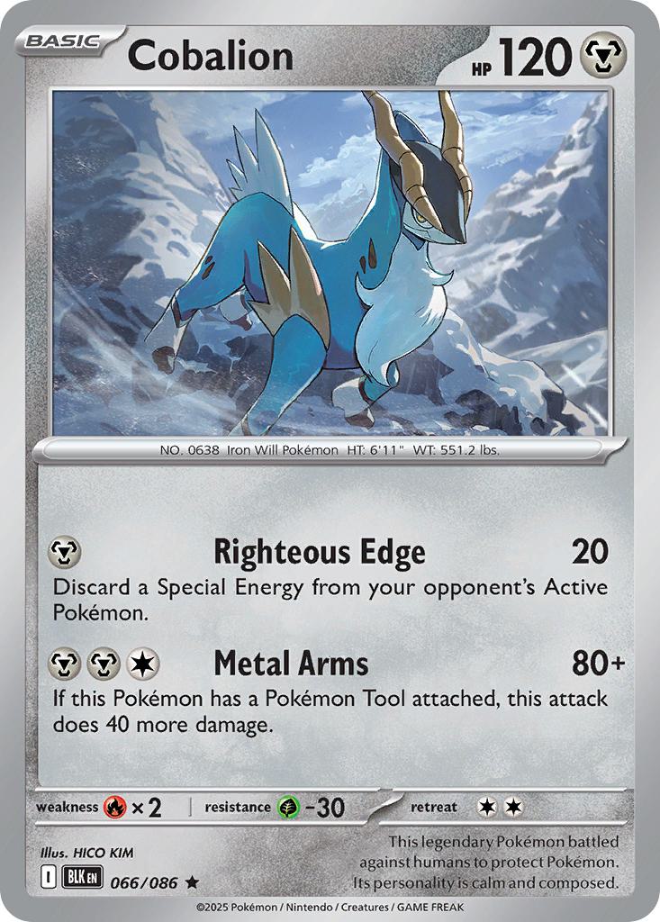 Cobalion - 066/086 - Rare [sv105b-066] [Holo]