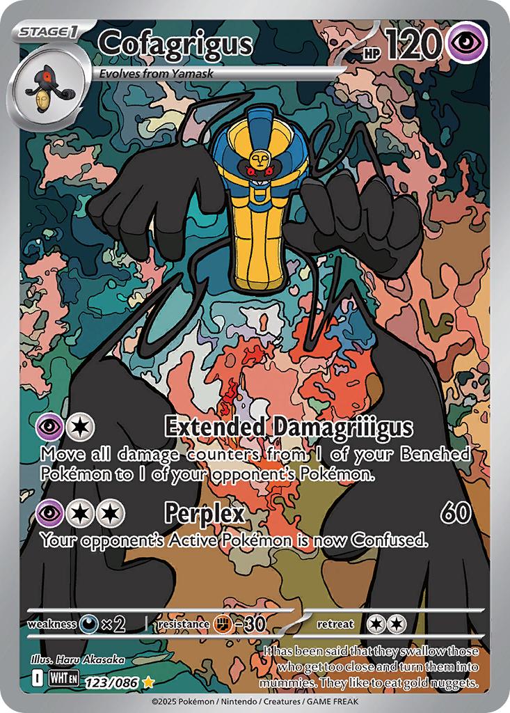 Cofagrigus - 123/086 - Illustration Rare [sv105w-123] [Ultra]
