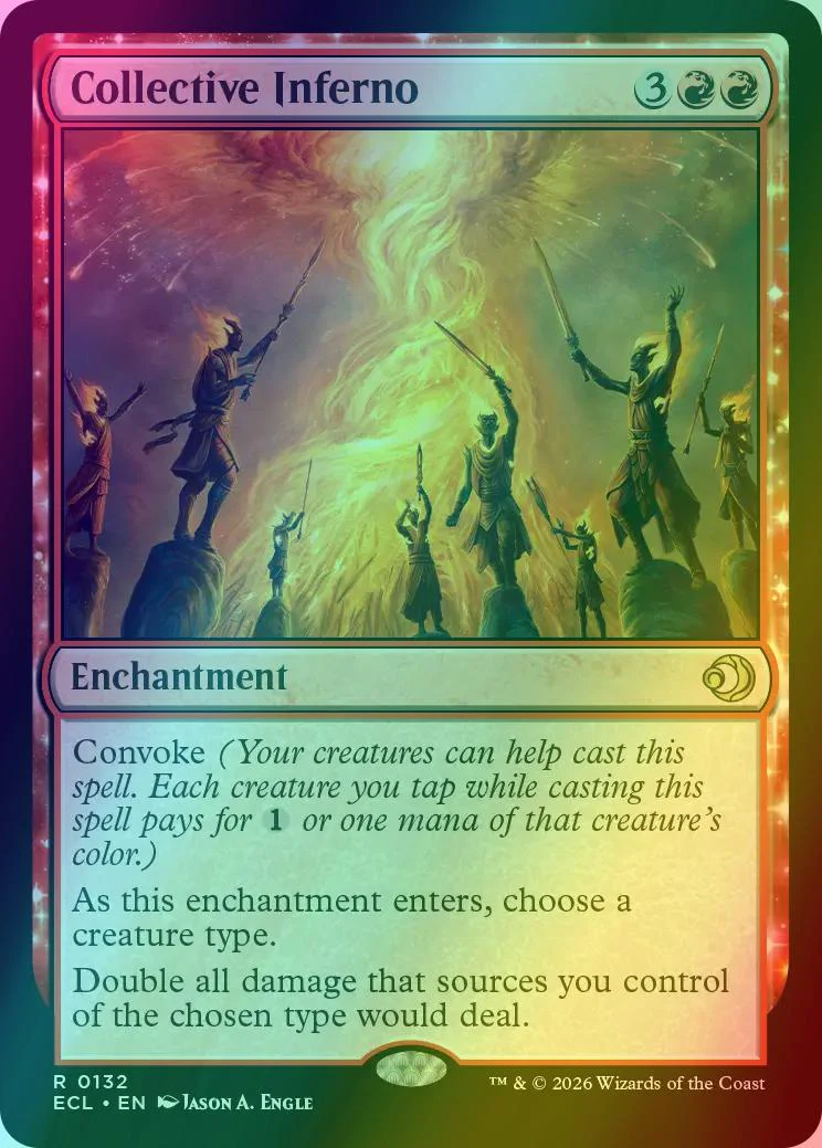 Collective Inferno [132] [Lorwyn Eclipsed] [Foil]
