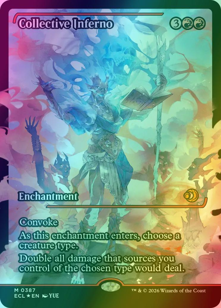 Collective Inferno [387] [Japan Showcase] [Lorwyn Eclipsed] [Foil]