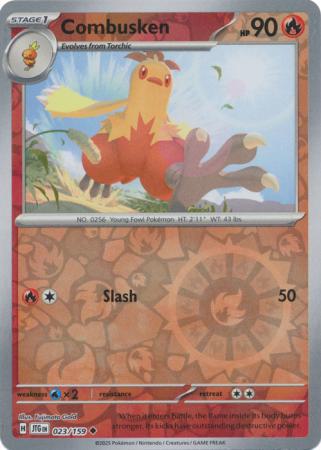 Combusken - 023/159 - Uncommon [sv09-023] [Reverse Holo]