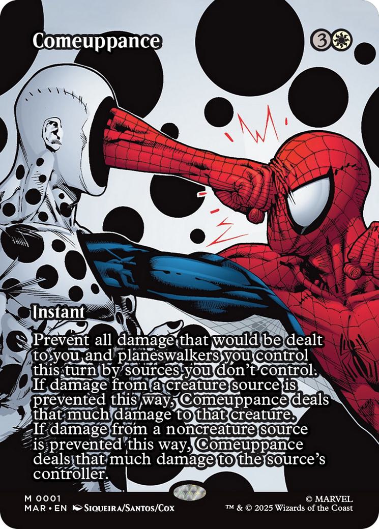 Comeuppance [1] [Borderless] [Source Material] [Marvel Universe] [Non-Foil]