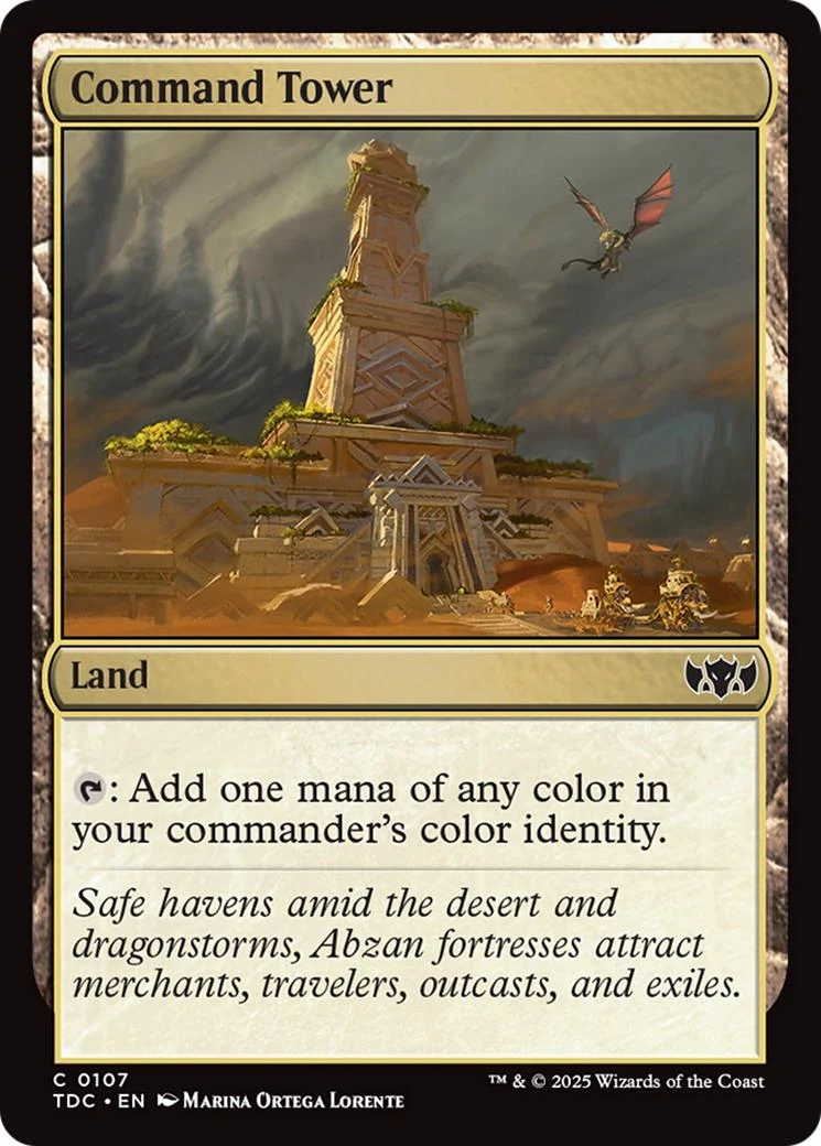 Command Tower [107] [Tarkir: Dragonstorm: Commander] [Non-Foil]