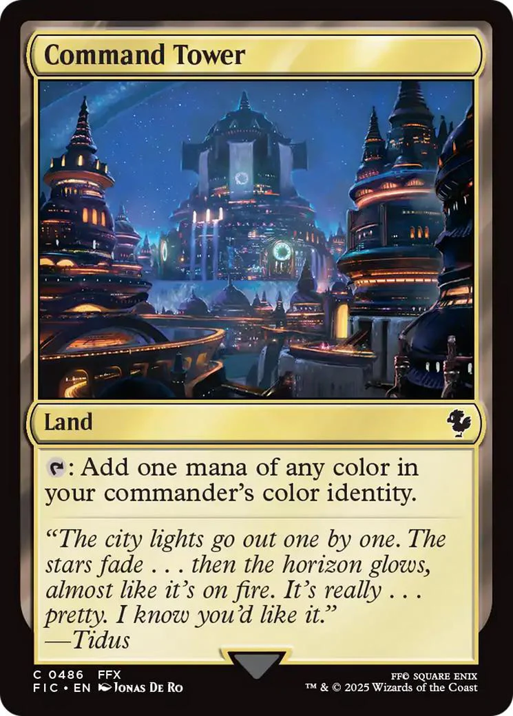 Command Tower [486] [FFX] [FINAL FANTASY: Commander] [Non-Foil]