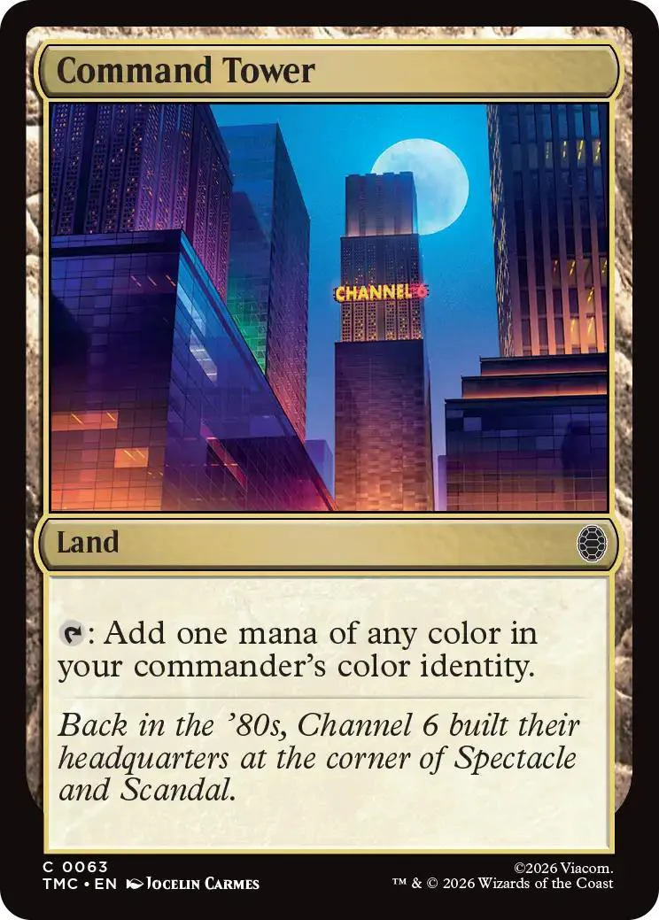 Command Tower [63] [Teenage Mutant Ninja Turtles Eternal] [Non-Foil]