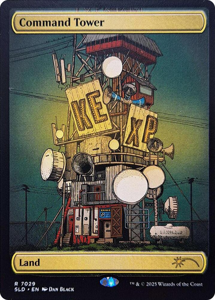 Command Tower [7029] [Full Art] [KEXP: Music Matters] [Secret Lair Drop] [Non-Foil]