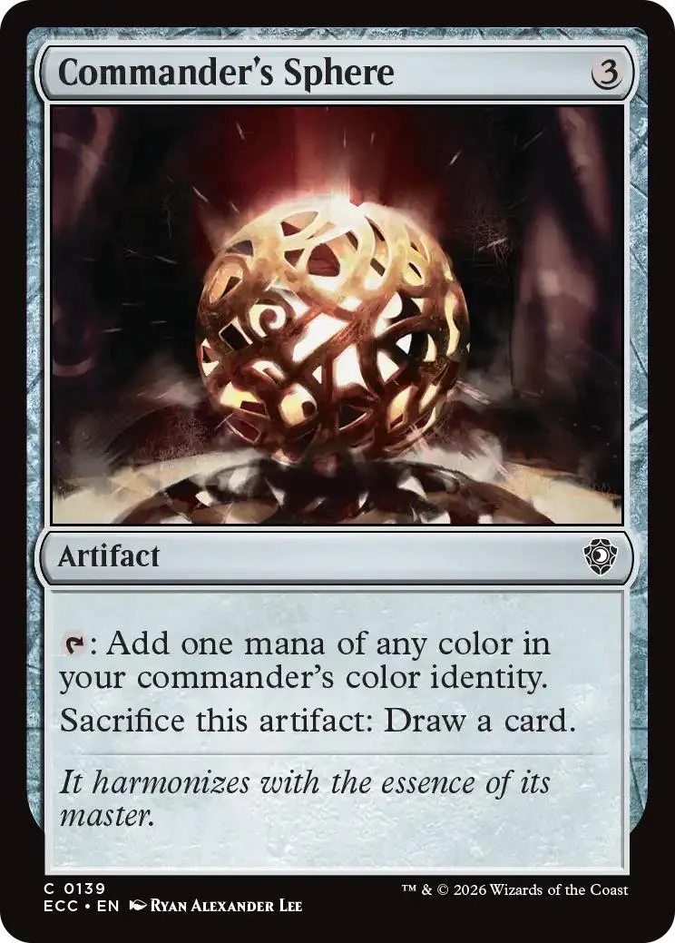 Commander's Sphere [139] [Lorwyn Eclipsed: Commander] [Non-Foil]