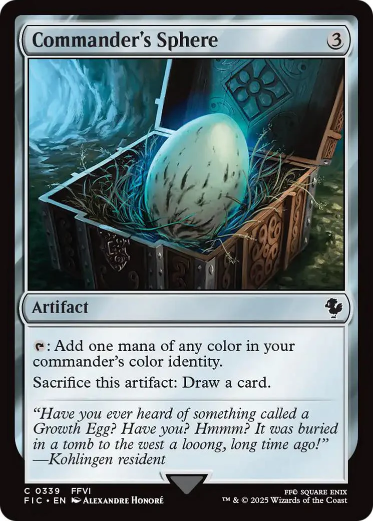 Commander's Sphere [339] [FINAL FANTASY: Commander] [Non-Foil]