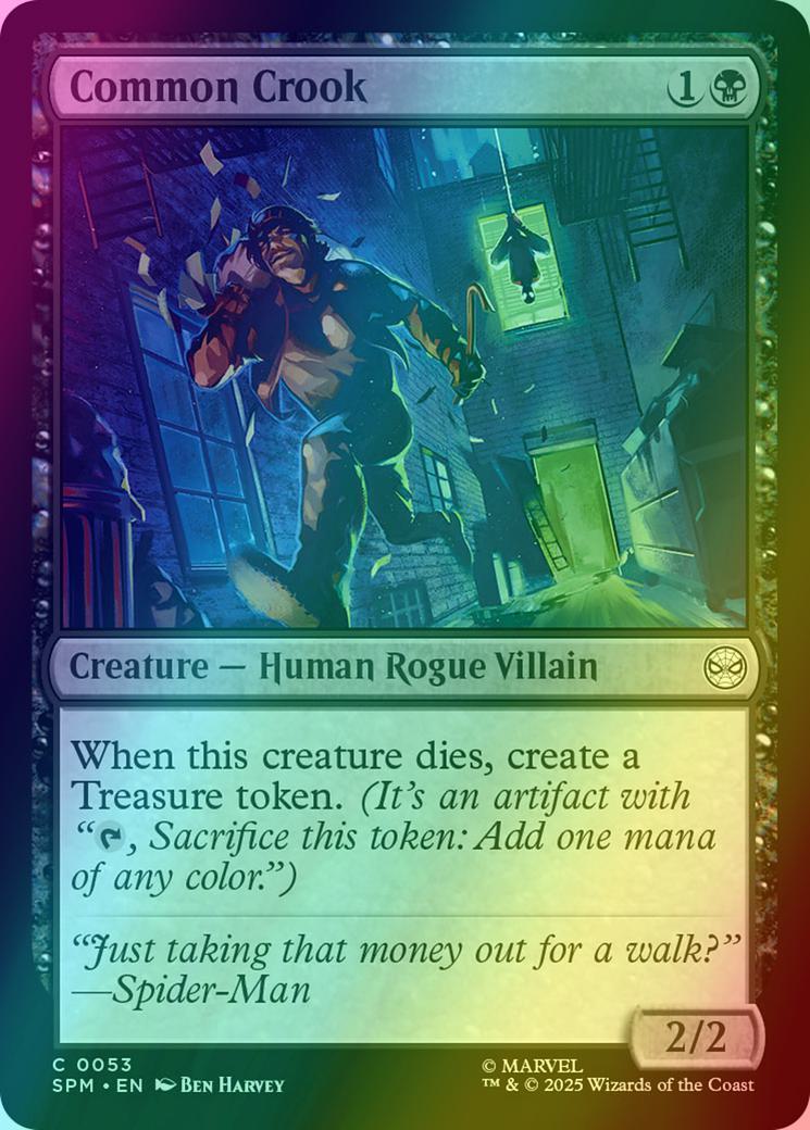 Common Crook [53] [Marvel's Spider-Man] [Foil]