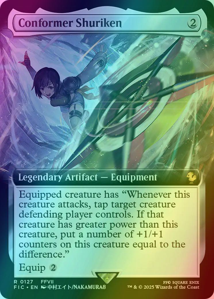 Conformer Shuriken [127] [Extended Art] [FINAL FANTASY: Commander] [Foil]