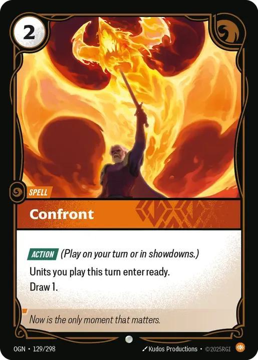 Confront - 129/298 [Origins] [Non-Foil]