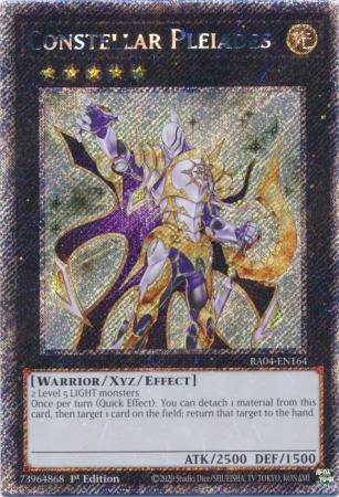 Constellar Pleiades - RA04-EN164 - Platinum Secret Rare - 1st Edition