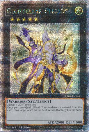 Constellar Pleiades - RA04-EN164 - Quarter Century Secret Rare - 1st Edition
