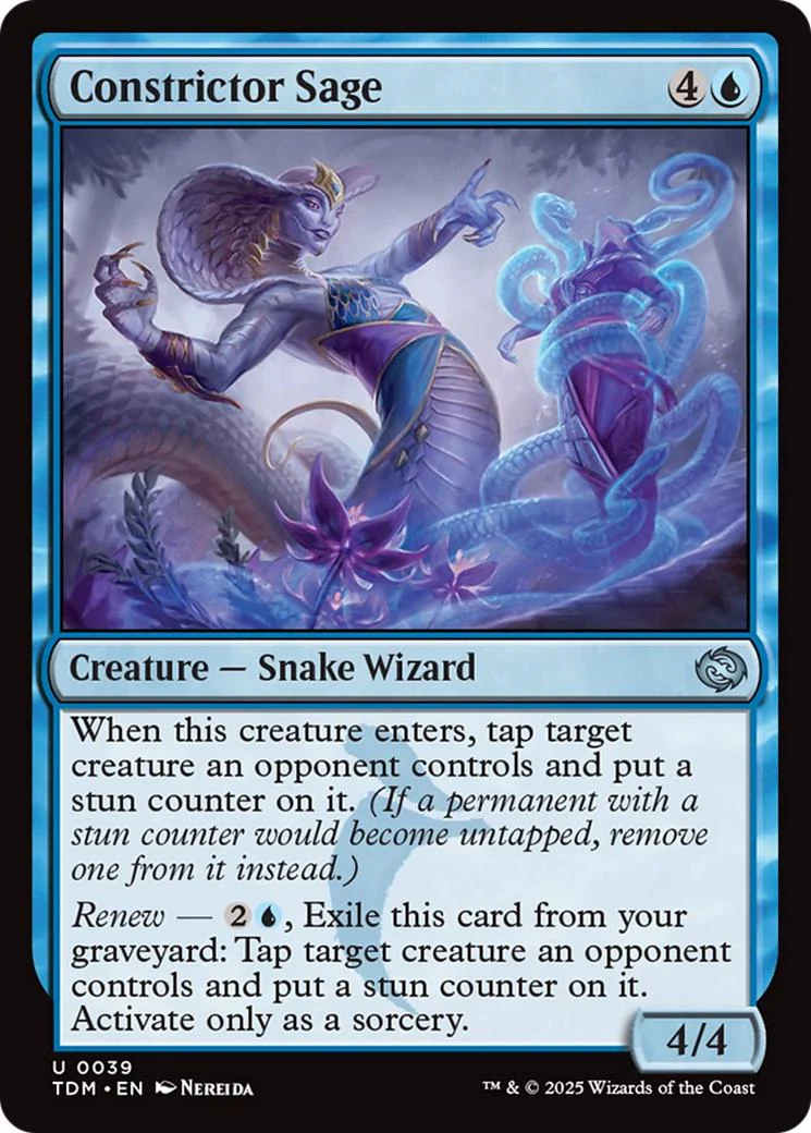 Constrictor Sage [39] [Tarkir: Dragonstorm] [Non-Foil]