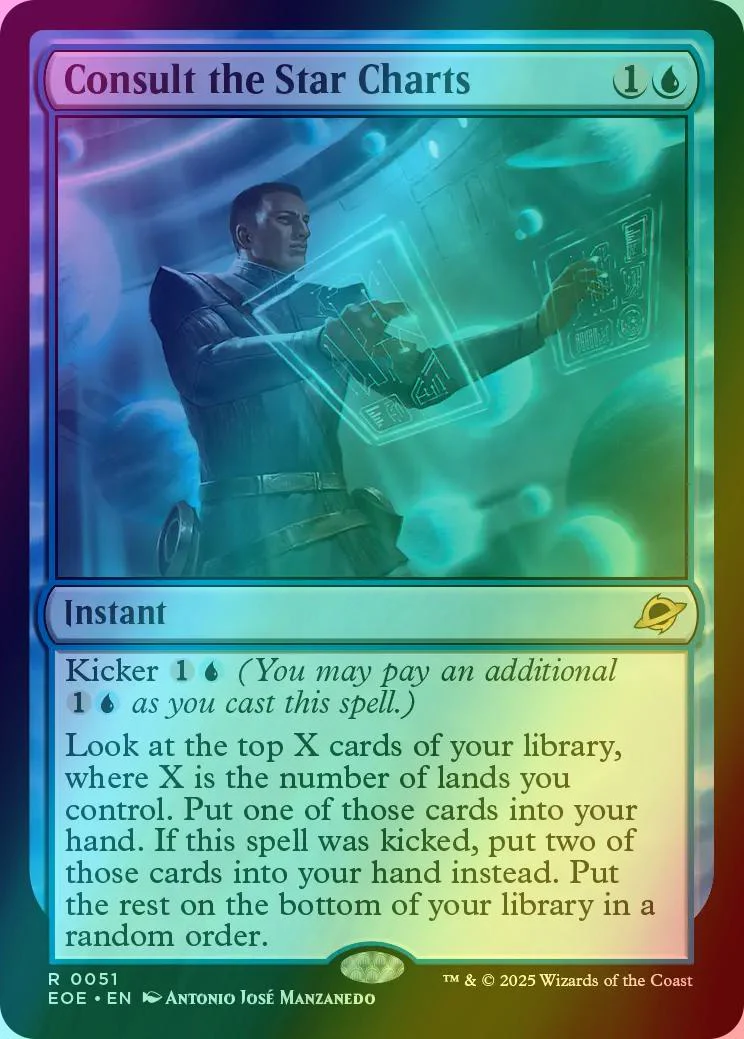 Consult the Star Charts [51] [Edge of Eternities] [Foil]