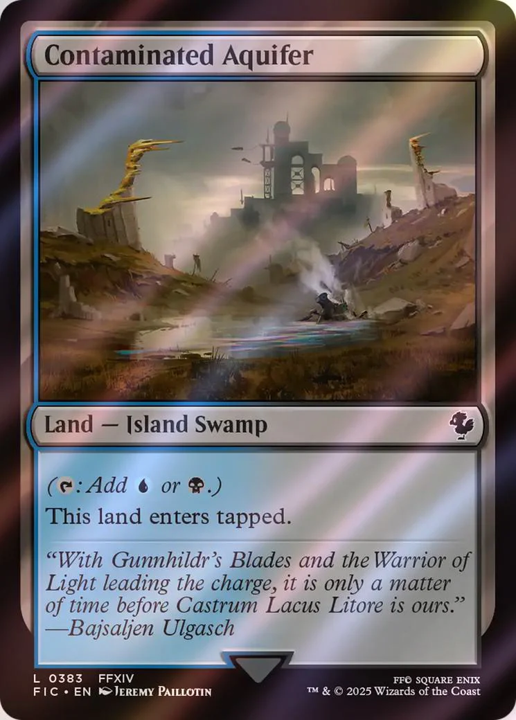 Contaminated Aquifer [383] [FINAL FANTASY: Commander] [Surge Foil]