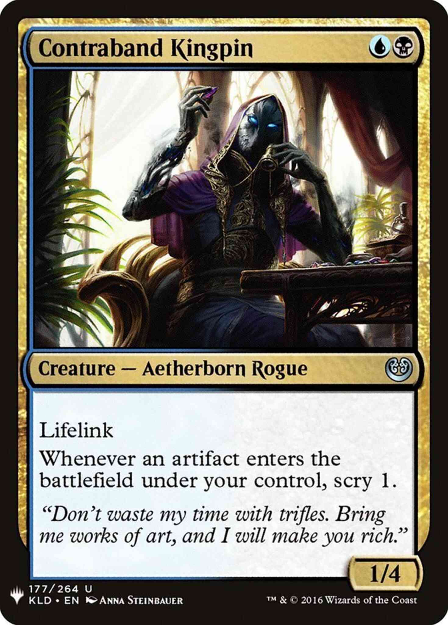 Contraband Kingpin [KLD-177] [The List] [Non-Foil]