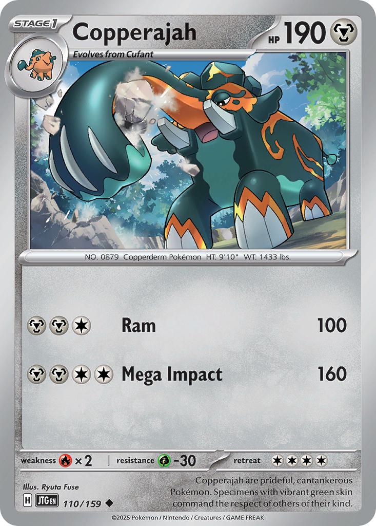 Copperajah - 110/159 - Uncommon [sv09-110] [Non-Holo]