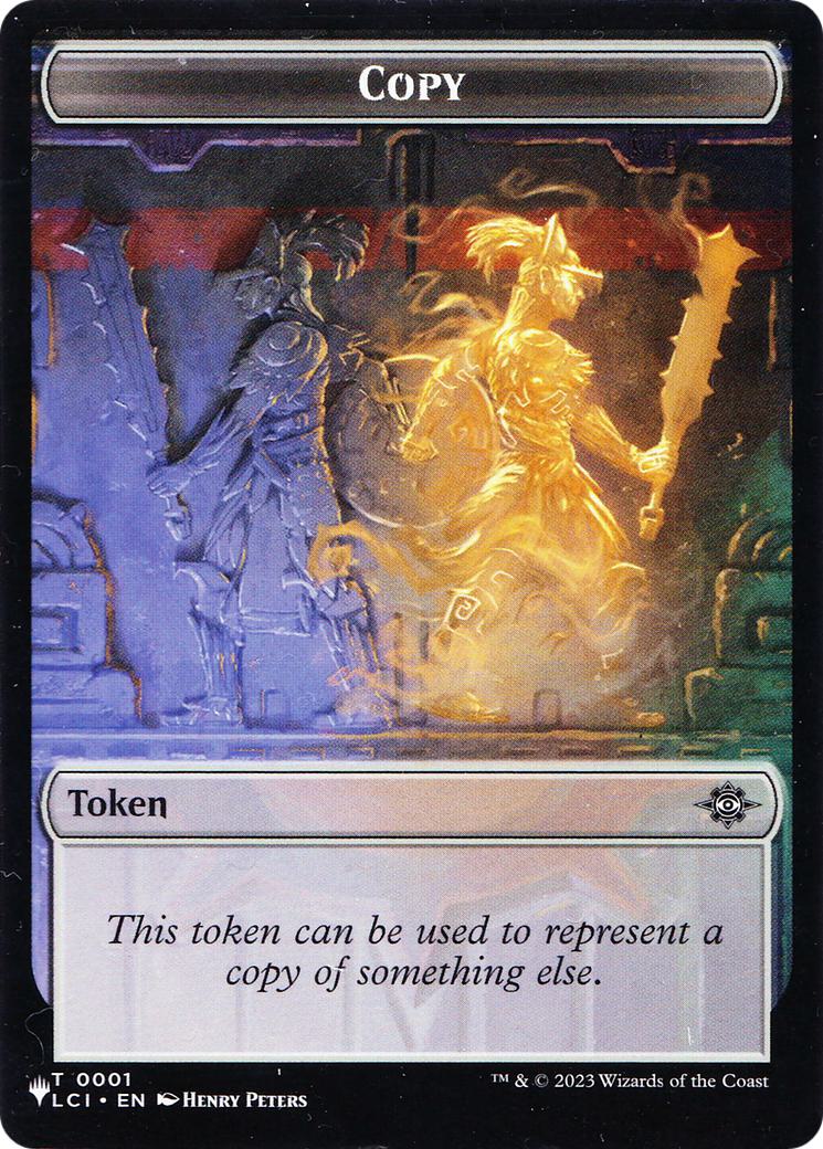 Copy Token (01) // Thopter Token (12) [LCI/NEC Set Symbol] [The List] [Non-Foil]