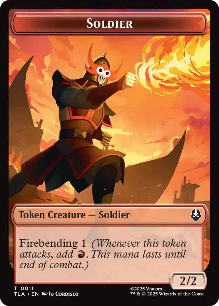 Ally Token (04) // Soldier Token (11) [Avatar: The Last Airbender: Tokens] [Non-Foil] - Image 2